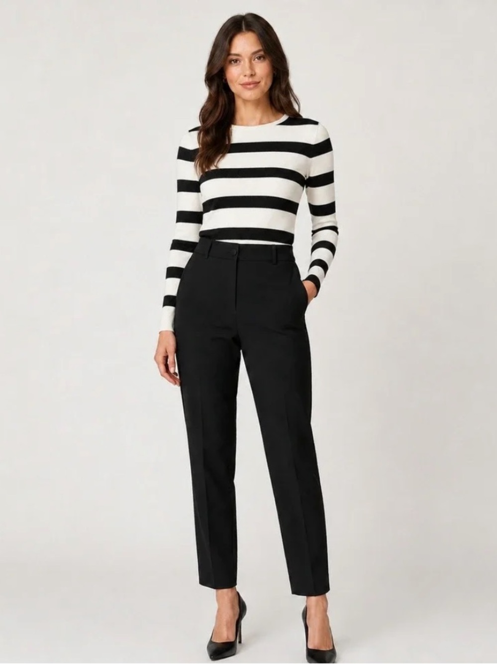 J. Crew High-Rise Cameron Trousers